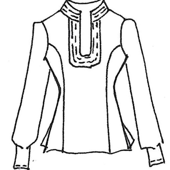 Anna Huling Long-sleeved Peasant Blouse In Floral Print - Picture 10 of 16